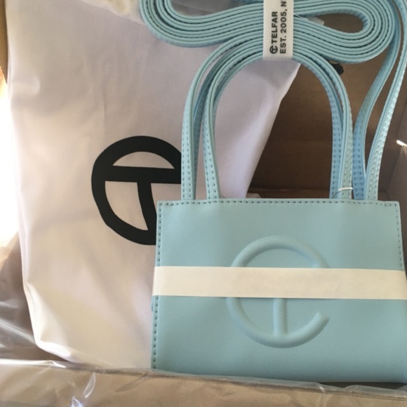 COPY - Small Pool Blue Telfar Bag - Picture 4 of 4